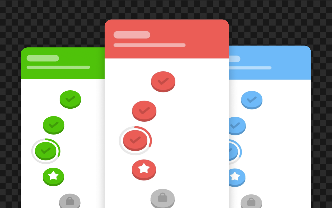 Build Duolingo's Round Lesson Button in Rive
